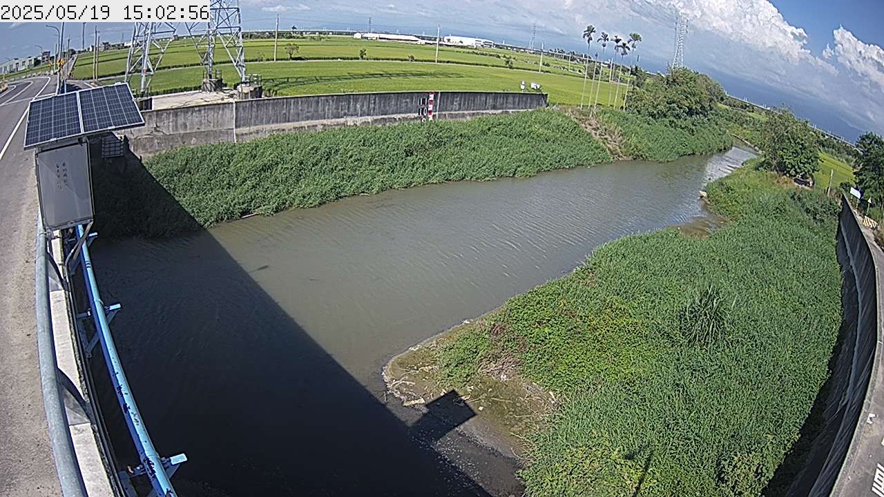 水利署水資源  臺南市政府水利局 新嘉橋 距離2.6公里 氣溫28.7度