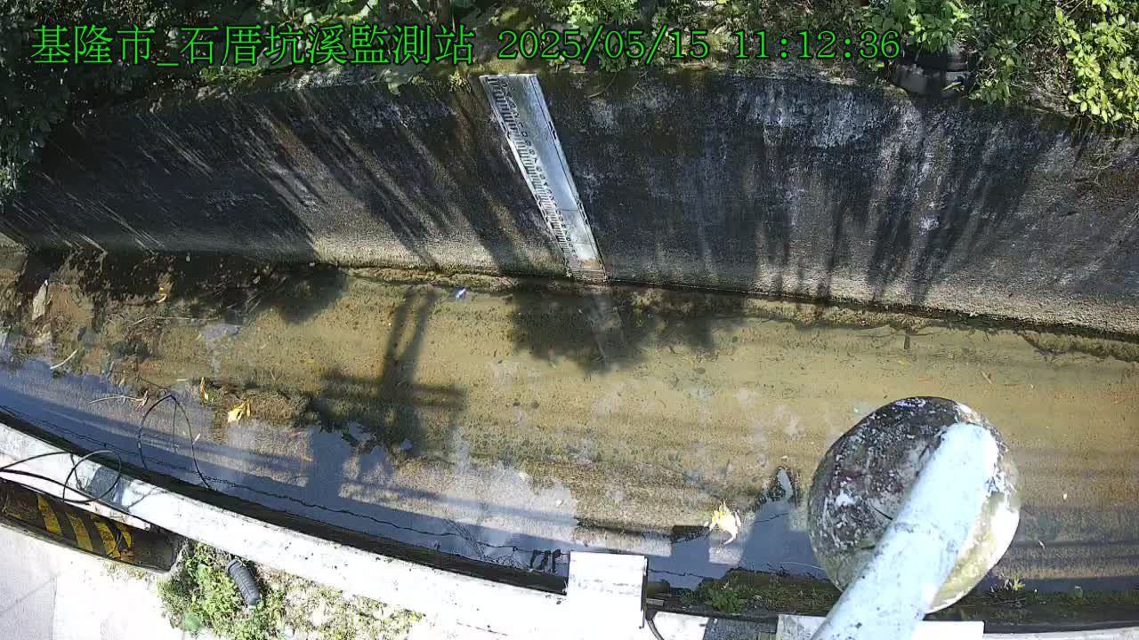 水利署水資源  基隆市政府水利科 石厝坑溪監測站 距離1.6公里 氣溫24.8度