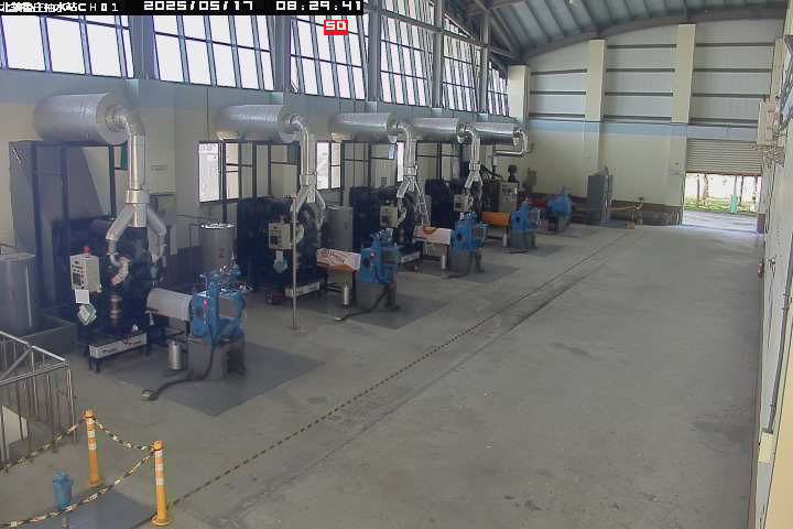 水利署水資源  雲林縣政府水利處 北鎮後庄抽水站CH1 距離2.6公里 氣溫29.9度