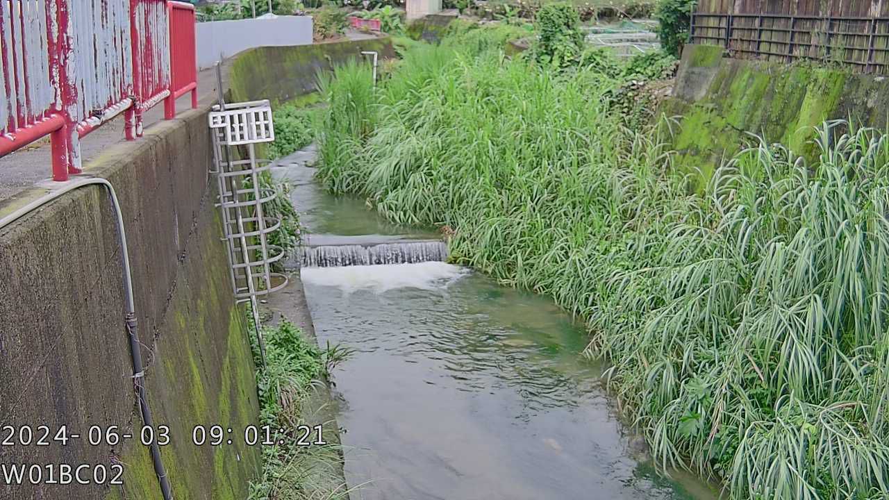 台中市政府水利局 頭隘坑溪中游 氣溫22.8度