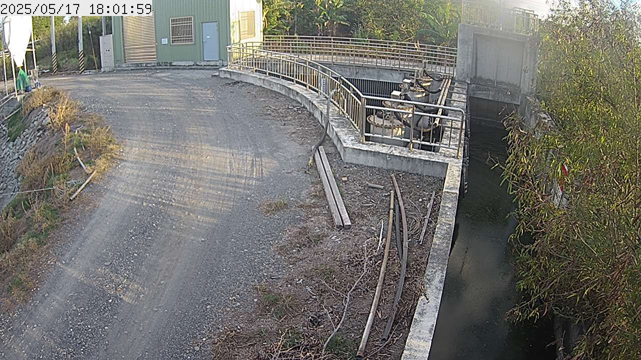 水利署水資源  臺南市政府水利局 舊頭港抽水站 距離2.8公里 氣溫29.5度