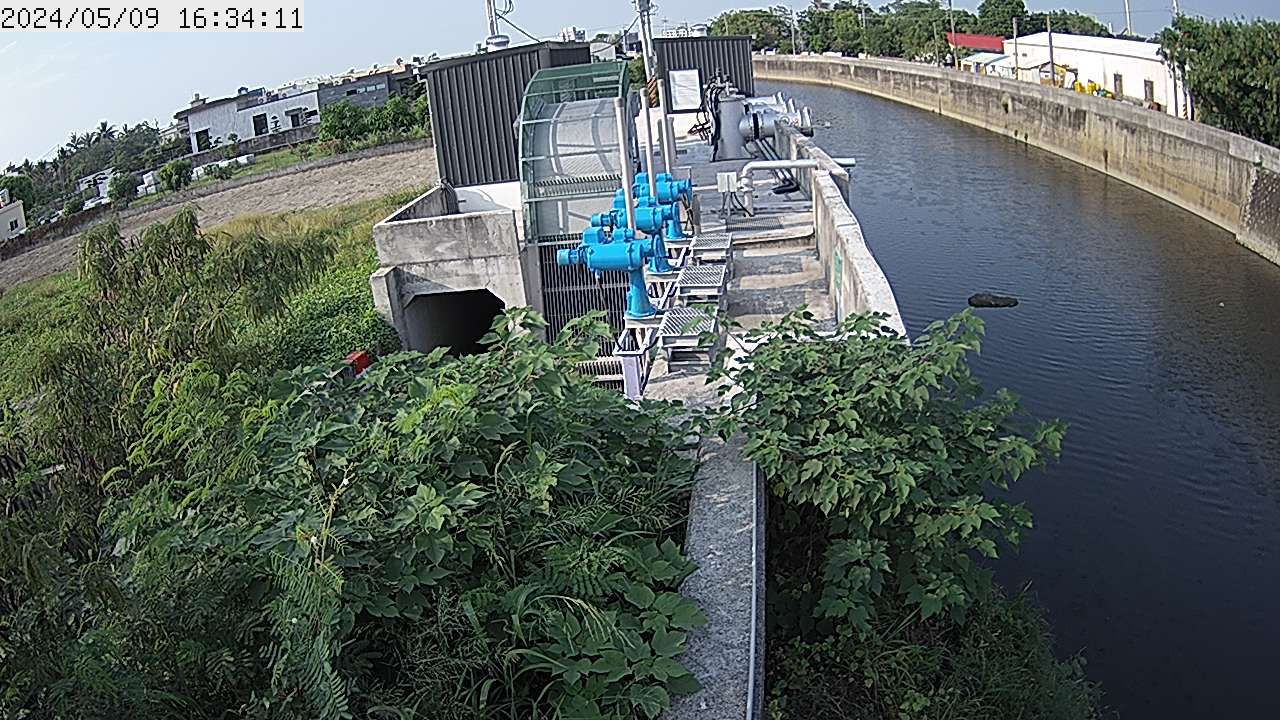 水利署水資源 臺南市政府水利局 港口中抽水站